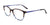 Takumi TK1170 Eyeglasses with Clip-on Sunglasses | Size 52 / Blue Marbled & Demi Amber