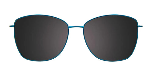 Takumi TK1171 Eyeglasses with Clip-on Sunglasses / Size 54 / Shiny Teal