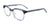 Takumi TK1172 Eyeglasses with Clip-on Sunglasses | Size 51 / Crystal Dark Blue & Salmon & Light Blue