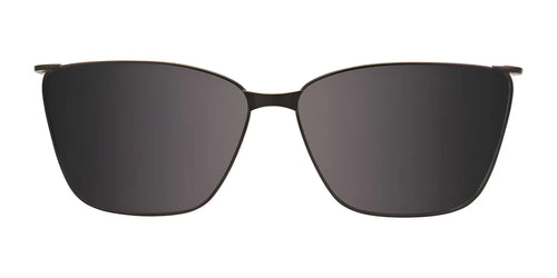Takumi TK1172 Eyeglasses with Clip-on Sunglasses / Size 51 / Cry Lt Pur Cry & Lt Pnk Silver
