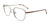 Takumi TK1175 Eyeglasses with Clip-on Sunglasses | Size 51 / Matt Light Brown & Shiny Silver
