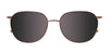 Takumi TK1175 Eyeglasses with Clip-on Sunglasses | Size 51 / Matt Light Brown & Shiny Silver