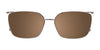 Takumi TK1176 Eyeglasses with Clip-on Sunglasses | Size 55 / Bge Tort & Cryst Pnk/Bge Tort