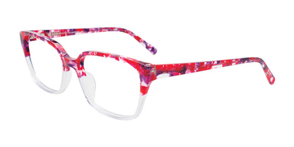 Takumi TK1176 Eyeglasses with Clip-on Sunglasses Rd Vio Cry Blue / Rd Vio Cr Blue
