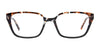 Takumi TK1176 Eyeglasses with Clip-on Sunglasses | Size 55 / Bge Tort & Cryst Pnk/Bge Tort