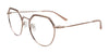 Takumi TK1177 Eyeglasses with Clip-on Sunglasses | Size 52 / Dark Rose Gold