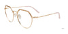 Takumi TK1177 Eyeglasses with Clip-on Sunglasses | Size 52 / Copper & Pale Rose