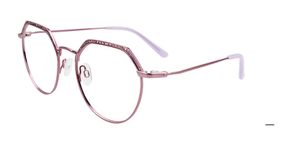 Takumi TK1177 Eyeglasses with Clip-on Sunglasses Satin Lilas &  Pale Lilac