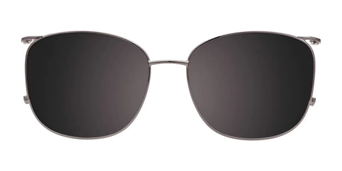 Takumi TK1178 Eyeglasses with Clip-on Sunglasses / Size 53 / Brn & Turq Marb & Cry Lit Brn