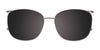 Takumi TK1178 Eyeglasses with Clip-on Sunglasses | Size 53 / Brn & Turq Marb & Cry Lit Brn