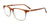 Takumi TK1179 Eyeglasses with Clip-on Sunglasses | Size 54 / Brown & Light Blue & Grey