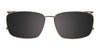 Takumi TK1179 Eyeglasses with Clip-on Sunglasses | Size 54 / Clip Only (Color №010)