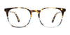 Takumi TK1180 Eyeglasses | Size 48 / Brn Tort & Or & Grey & Cr Str