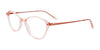 Takumi TK1181 Eyeglasses with Clip-on Sunglasses | Size 52 / Crt Lt Pk Mat Lt Pk/Mat Lt Pk