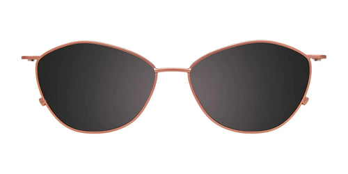 Takumi TK1181 Eyeglasses with Clip-on Sunglasses / Size 52 / Crt Lt Pk Mat Lt Pk/Mat Lt Pk