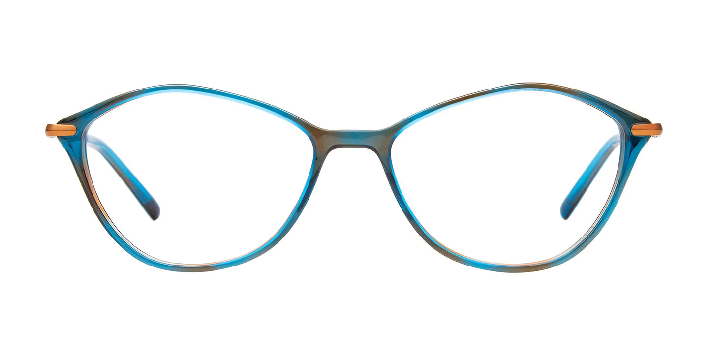 Takumi TK1181 Eyeglasses with Clip-on Sunglasses | Size 52