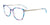 Takumi TK1182 Eyeglasses with Clip-on Sunglasses | Size 51 / Multi Tl & Lil & Purp / Sat Steel
