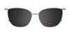 Takumi TK1182 Eyeglasses with Clip-on Sunglasses | Size 51 / Clip Only (Color №030)
