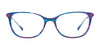 Takumi TK1183 Eyeglasses with Clip-on Sunglasses | Size 50 / Red Brown Stripes/Satin Red