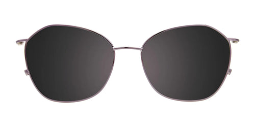 Takumi TK1184 Eyeglasses with Clip-on Sunglasses / Size 53 / Crystal Beige