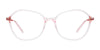 Takumi TK1184 Eyeglasses with Clip-on Sunglasses | Size 53 / Crystal Beige