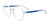 Takumi TK1184 Eyeglasses with Clip-on Sunglasses | Size 53 / Crystal Blue