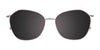 Takumi TK1184 Eyeglasses with Clip-on Sunglasses | Size 53 / Clip Only (Color №030)