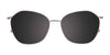 Takumi TK1184 Eyeglasses with Clip-on Sunglasses | Size 53 / Clip Only (Color №050)