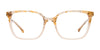 Takumi TK1185 Eyeglasses with Clip-on Sunglasses | Size 49 / Marbled Brown & Crystal Brown
