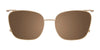 Takumi TK1185 Eyeglasses with Clip-on Sunglasses | Size 49 / Clip Only (Color №010)