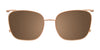 Takumi TK1185 Eyeglasses with Clip-on Sunglasses | Size 49 / Clip Only (Color №030)