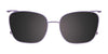 Takumi TK1185 Eyeglasses with Clip-on Sunglasses | Size 49 / Clip Only (Color №080)