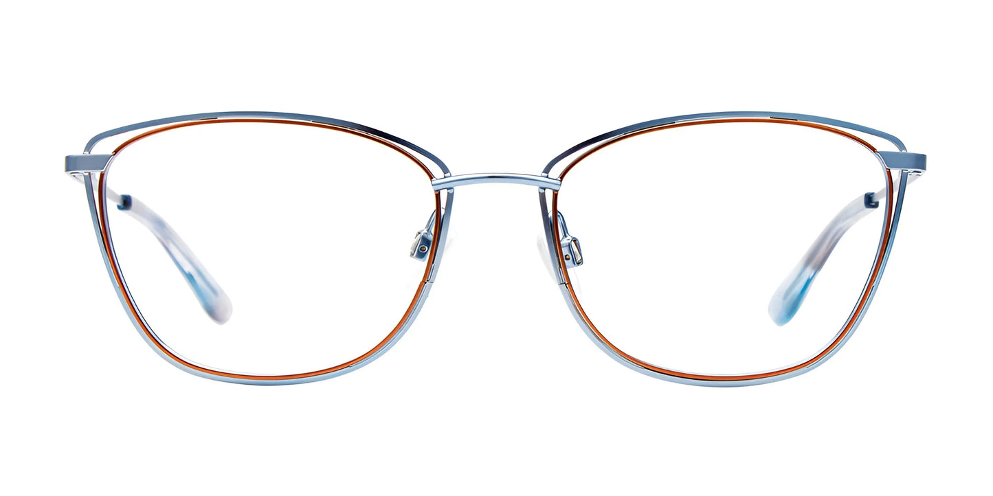 Takumi TK1186 Eyeglasses with Clip-on Sunglasses | Size 53