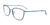 Takumi TK1186 Eyeglasses with Clip-on Sunglasses | Size 53 / Blue & Light Brown