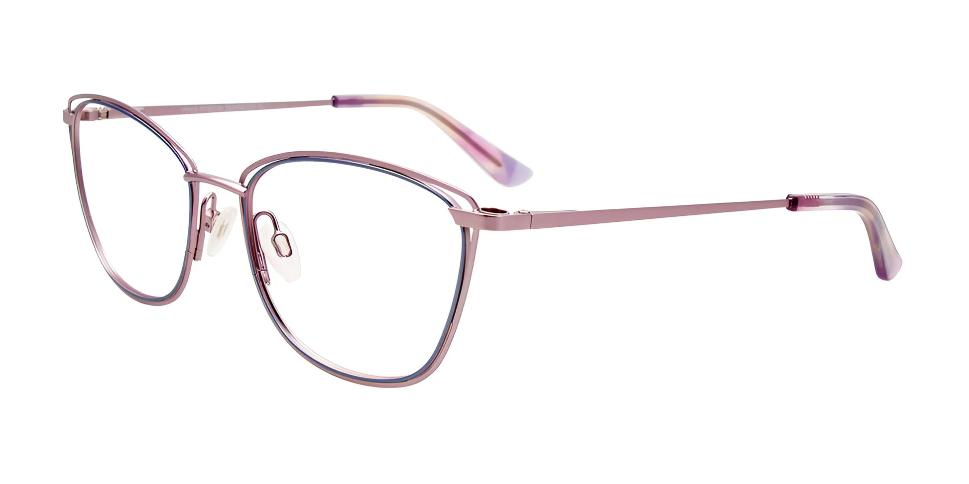 Takumi TK1186 Eyeglasses Light Lilac & Blue