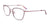 Takumi TK1186 Eyeglasses with Clip-on Sunglasses | Size 53 / Light Lilac & Blue