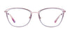 Takumi TK1186 Eyeglasses with Clip-on Sunglasses | Size 53 / Blue & Light Brown
