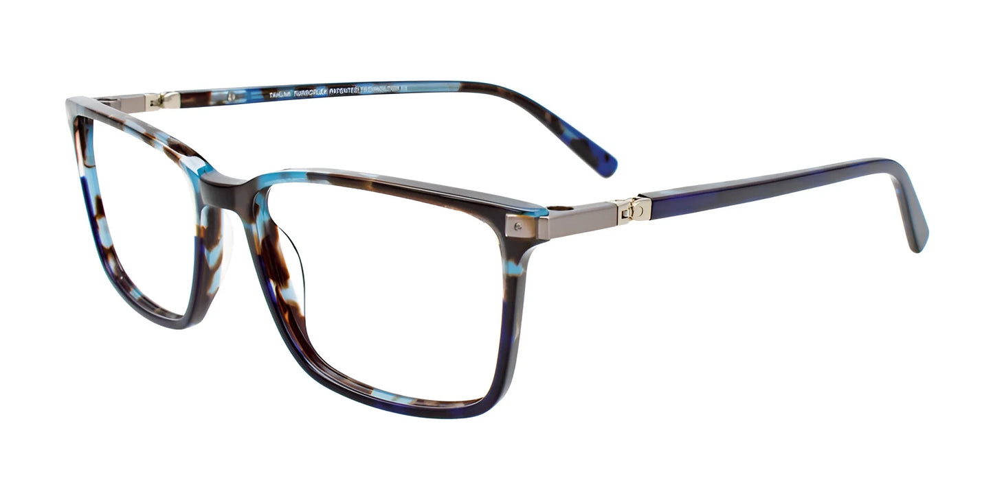 Takumi TK1187 Eyeglasses with Clip-on Sunglasses Blu Tor & Blu / Blu Tr & Blu
