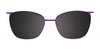 Takumi TK1188 Eyeglasses with Clip-on Sunglasses | Size 52 / Satin Brown & Satin Teal