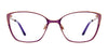 Takumi TK1188 Eyeglasses with Clip-on Sunglasses | Size 52 / Satin Brown & Satin Teal