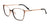 Takumi TK1188 Eyeglasses with Clip-on Sunglasses | Size 52 / Satin Black & Satin Pink Gold