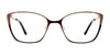 Takumi TK1188 Eyeglasses with Clip-on Sunglasses | Size 52 / Satin Brown & Satin Teal
