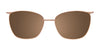 Takumi TK1188 Eyeglasses with Clip-on Sunglasses | Size 52 / Clip Only (Color №010)