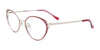 Takumi TK1189 Eyeglasses with Clip-on Sunglasses | Size 52 / Satin Pink & Shiny Silver