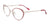 Takumi TK1189 Eyeglasses with Clip-on Sunglasses | Size 52 / Satin Pink & Shiny Silver