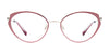 Takumi TK1189 Eyeglasses with Clip-on Sunglasses | Size 52 / Satin Black & Satin Pink Gold