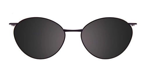 Takumi TK1189 Eyeglasses with Clip-on Sunglasses / Size 52 / Satin Black & Satin Pink Gold