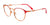 Takumi TK1190 Eyeglasses with Clip-on Sunglasses | Size 49 / Red & Copper