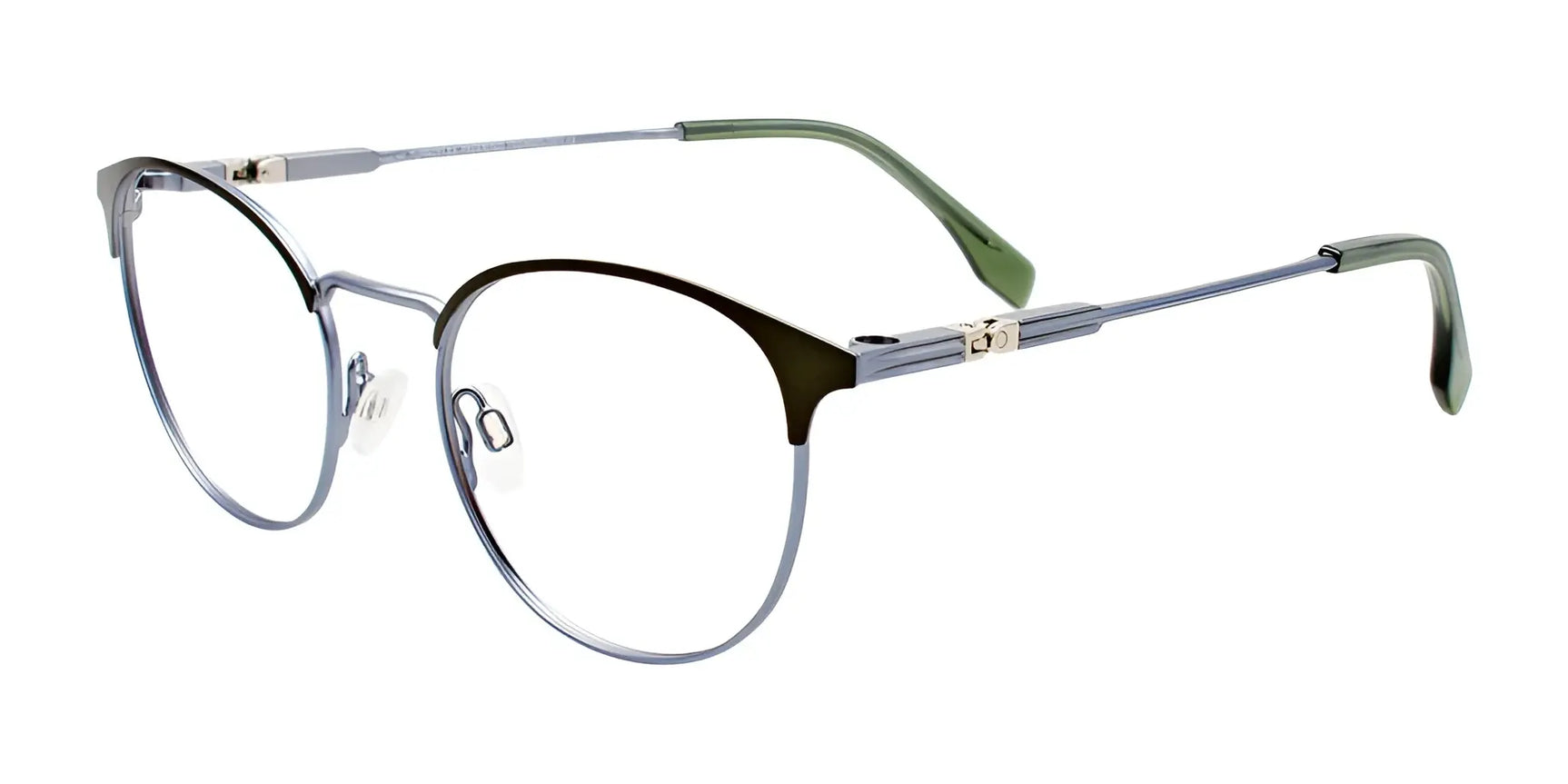 Takumi TK1190 Eyeglasses with Clip-on Sunglasses | Size 49