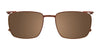 Takumi TK1191 Eyeglasses with Clip-on Sunglasses | Size 51 / Blue
